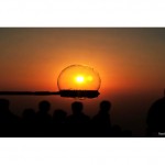 Sunset in a Bubble
