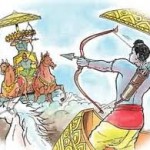 Ram killing Ravan in dushera