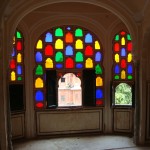 Covered balcony, Hawa Mahal