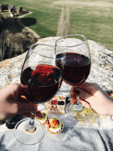 Romance with wine