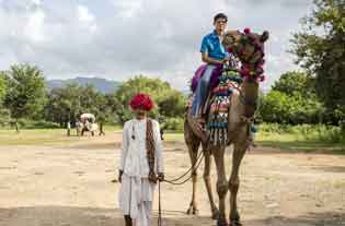 Animal rides mana Ranakpur