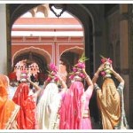 Gangaur Procession in Jaipur, Rajasthan