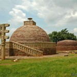 Stupas at Sanchi Madhya Pradesh