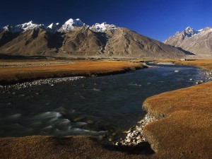 Pangong Lake in Ladakh, Jammu and Kashmir