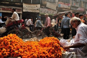 Flower Seller @ Chandni Chowk