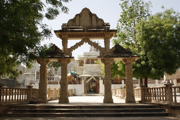 Mucchal Mahavir Temple, Ghanerao, Rajasthan