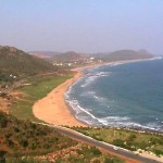 Vishapatnam's glorious coastline